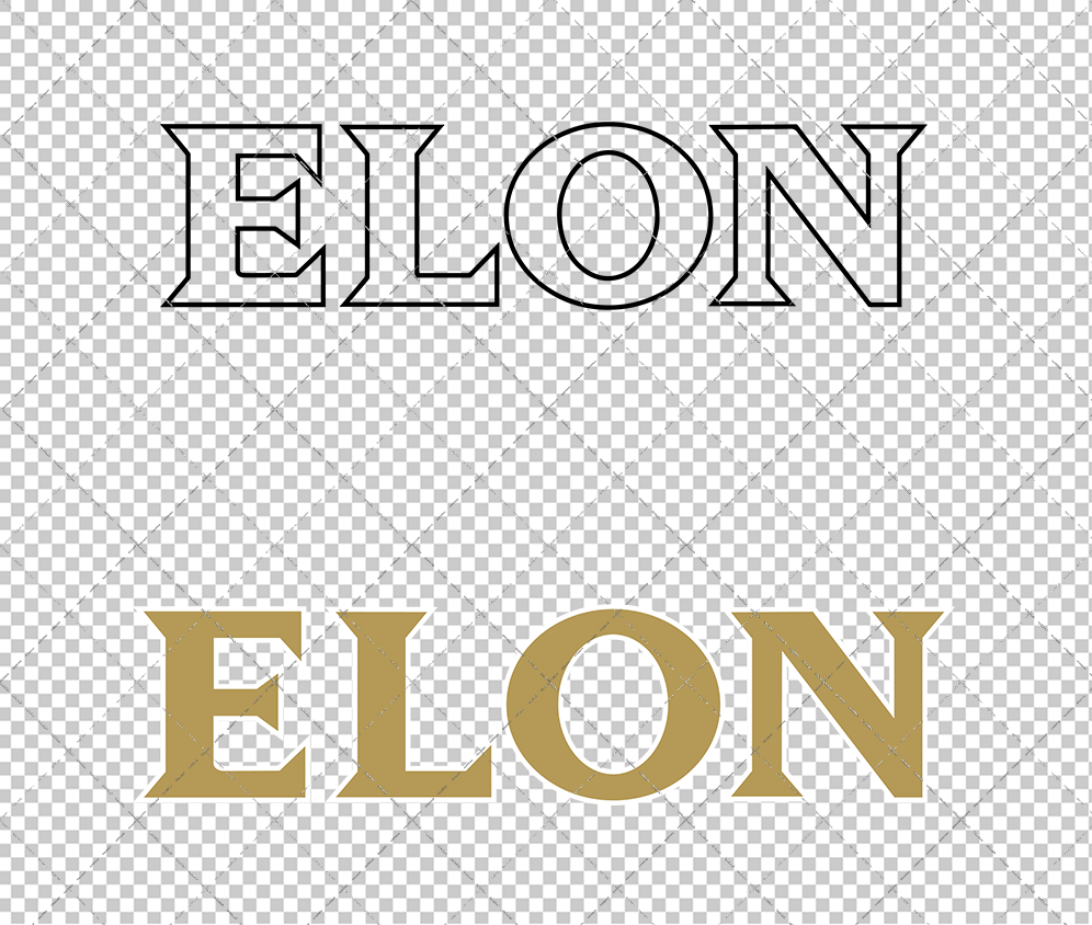Elon Phoenix Wordmark 2016 003, Svg, Dxf, Eps, Png - SvgShopArt