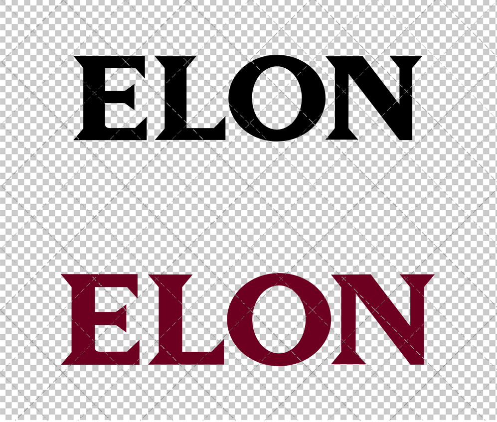 Elon Phoenix Wordmark 2016 004, Svg, Dxf, Eps, Png - SvgShopArt