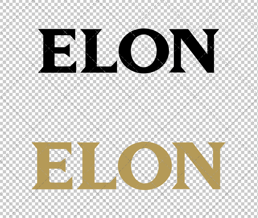 Elon Phoenix Wordmark 2016 005, Svg, Dxf, Eps, Png - SvgShopArt