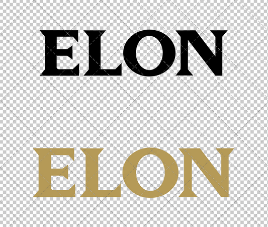 Elon Phoenix Wordmark 2016 005, Svg, Dxf, Eps, Png - SvgShopArt