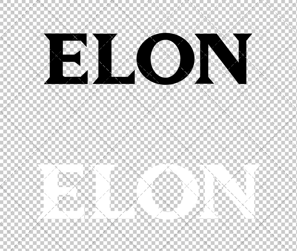 Elon Phoenix Wordmark 2016 006, Svg, Dxf, Eps, Png - SvgShopArt