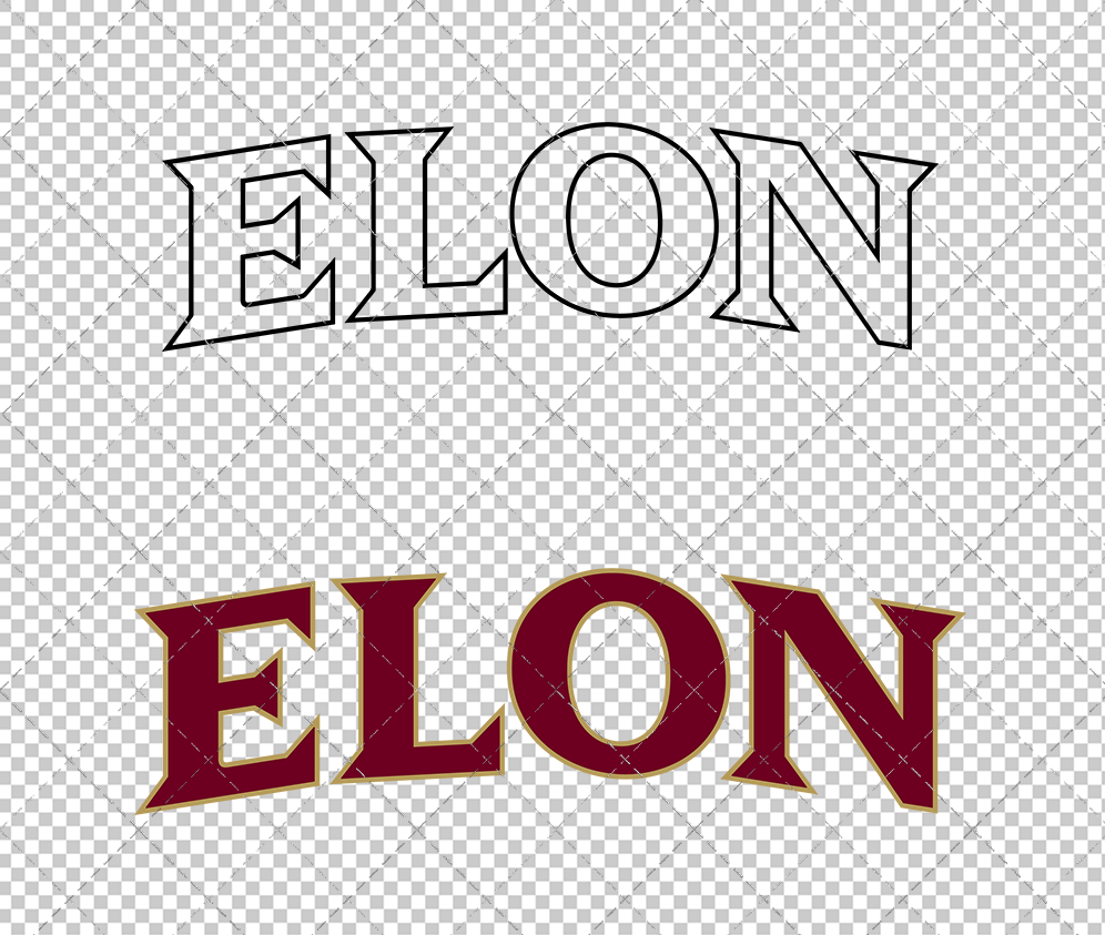 Elon Phoenix Wordmark 2016 007, Svg, Dxf, Eps, Png - SvgShopArt