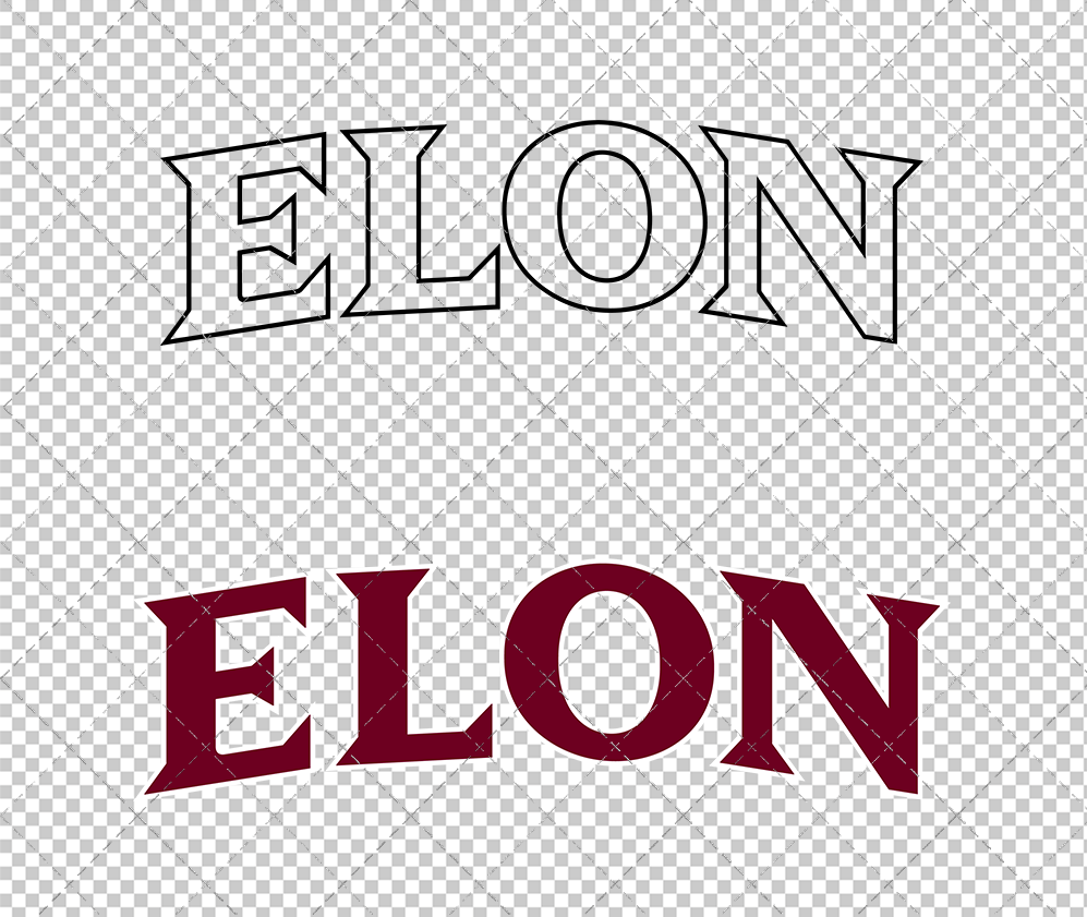 Elon Phoenix Wordmark 2016 008, Svg, Dxf, Eps, Png - SvgShopArt