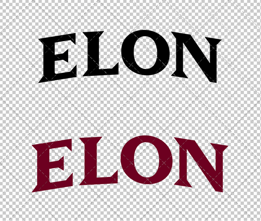 Elon Phoenix Wordmark 2016 010, Svg, Dxf, Eps, Png - SvgShopArt