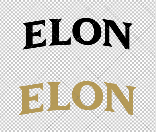 Elon Phoenix Wordmark 2016 011, Svg, Dxf, Eps, Png - SvgShopArt