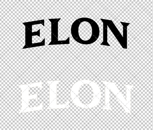 Elon Phoenix Wordmark 2016 012, Svg, Dxf, Eps, Png - SvgShopArt