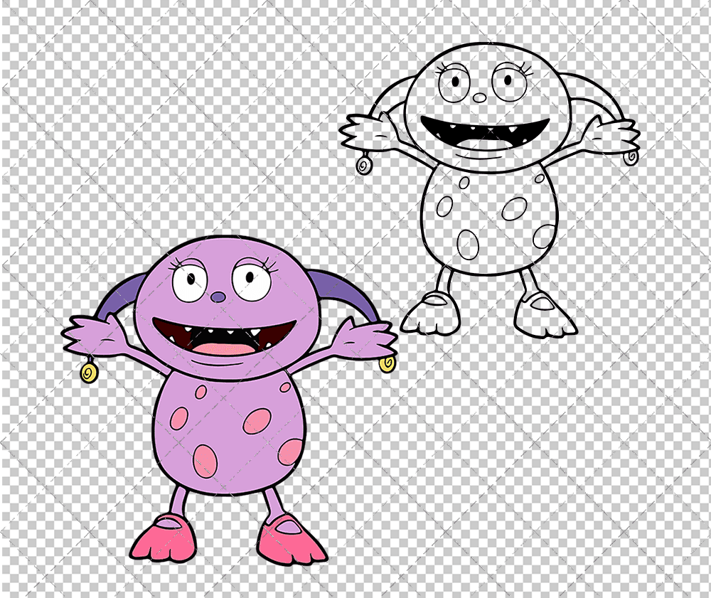 Estelle - Henry Hugglemonster, Svg, Dxf, Eps, Png SvgShopArt
