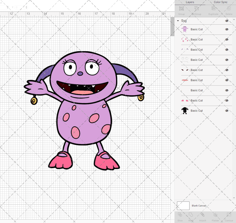 Estelle - Henry Hugglemonster, Svg, Dxf, Eps, Png SvgShopArt