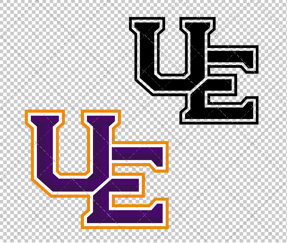 Evansville Purple Aces 2019, Svg, Dxf, Eps, Png - SvgShopArt