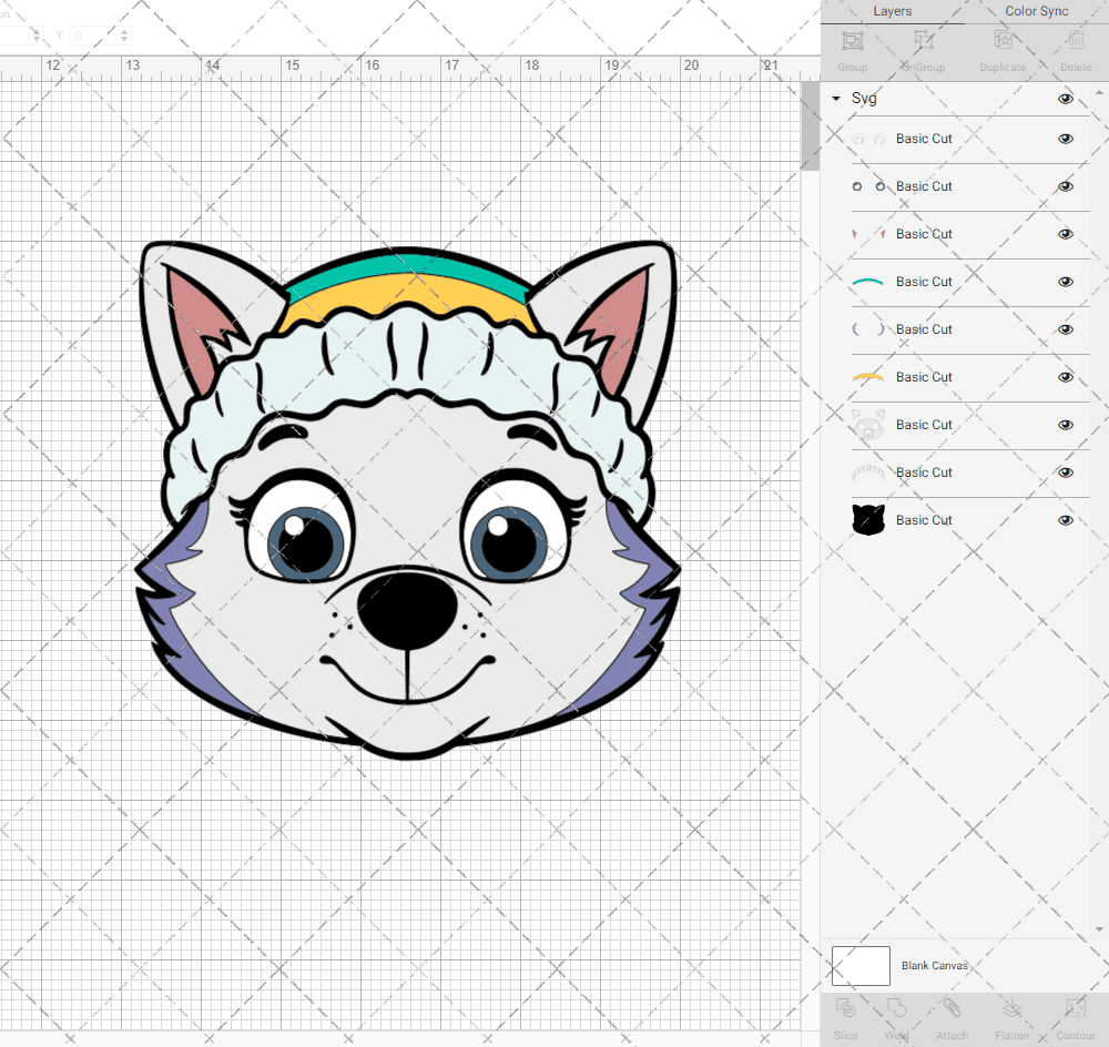 Everest - Paw Patrol, Svg, Dxf, Eps, Png SvgShopArt