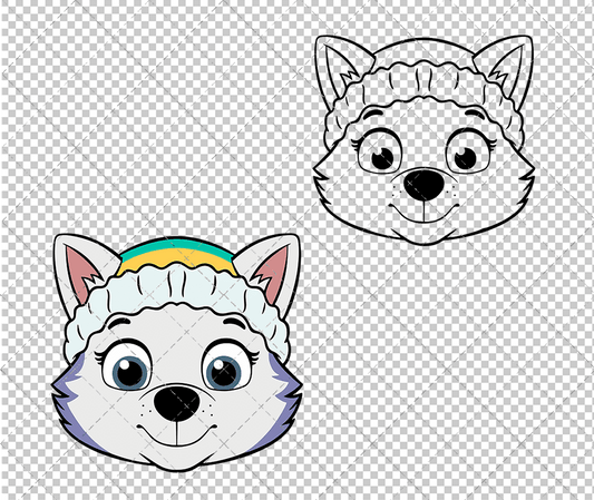 Everest - Paw Patrol, Svg, Dxf, Eps, Png SvgShopArt