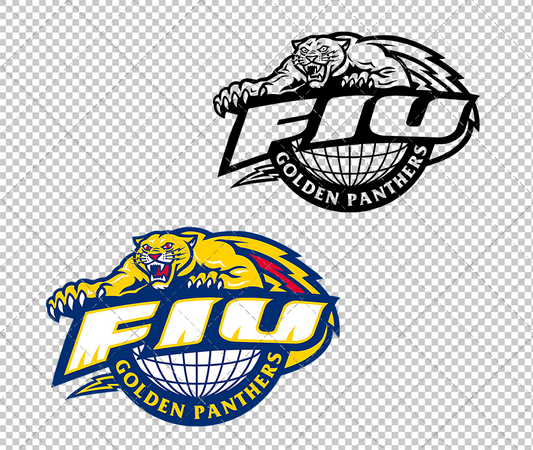FIU Panthers 1996, Svg, Dxf, Eps, Png - SvgShopArt
