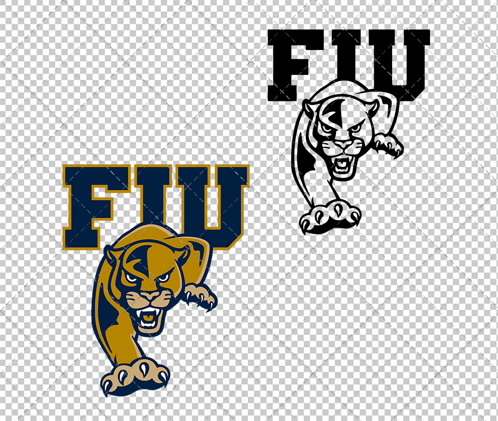 FIU Panthers 2008, Svg, Dxf, Eps, Png - SvgShopArt