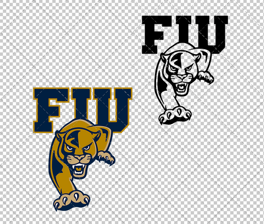 FIU Panthers 2008, Svg, Dxf, Eps, Png - SvgShopArt