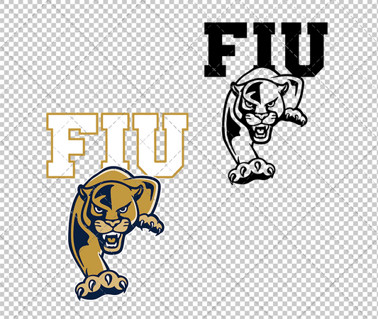 FIU Panthers 2010 002, Svg, Dxf, Eps, Png - SvgShopArt