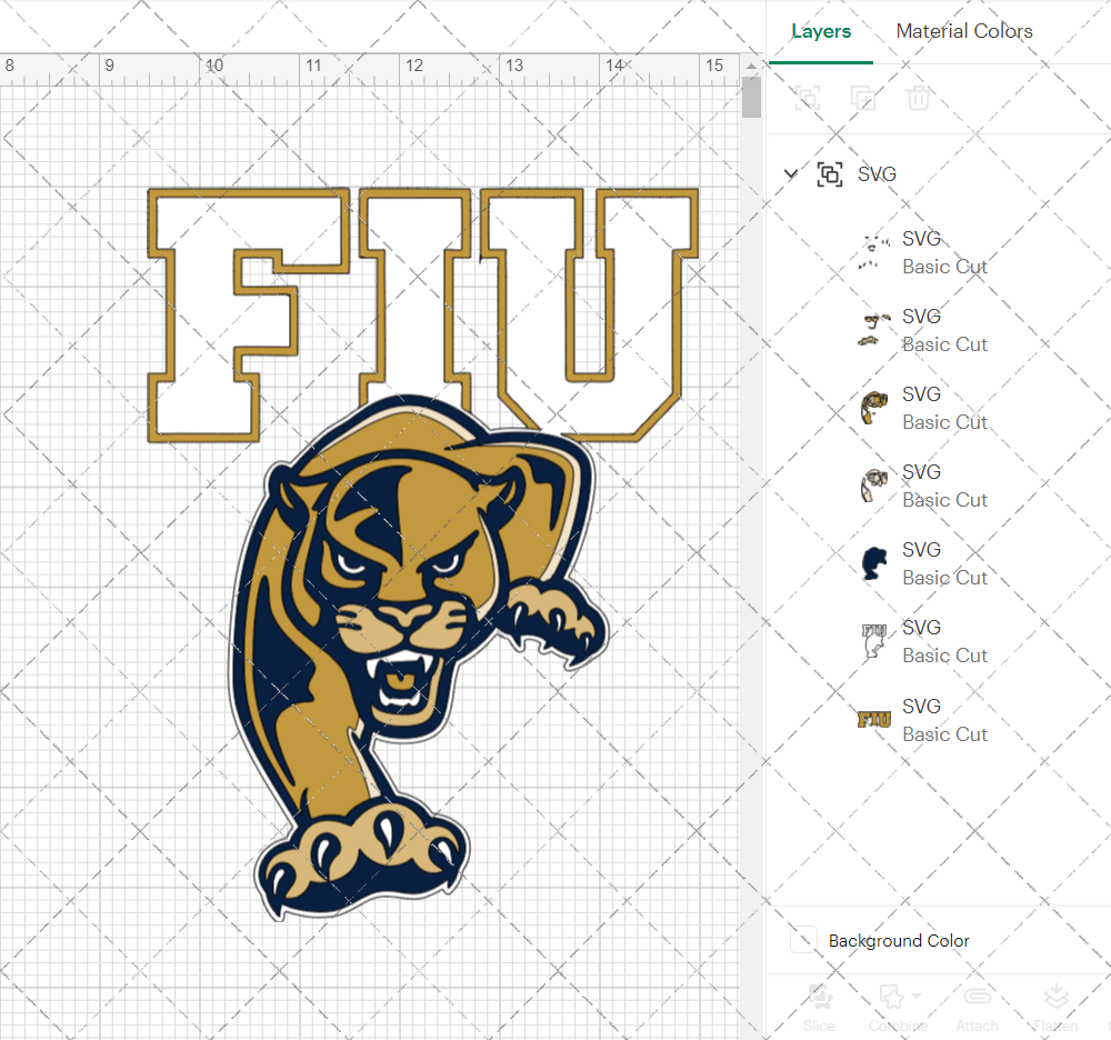 FIU Panthers 2010 002, Svg, Dxf, Eps, Png - SvgShopArt