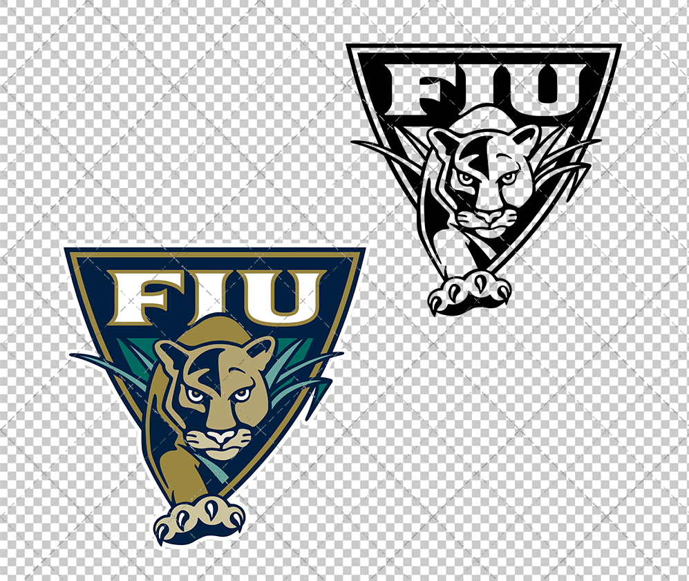 FIU Panthers Alternate 2001, Svg, Dxf, Eps, Png - SvgShopArt