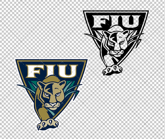 FIU Panthers Alternate 2001, Svg, Dxf, Eps, Png - SvgShopArt