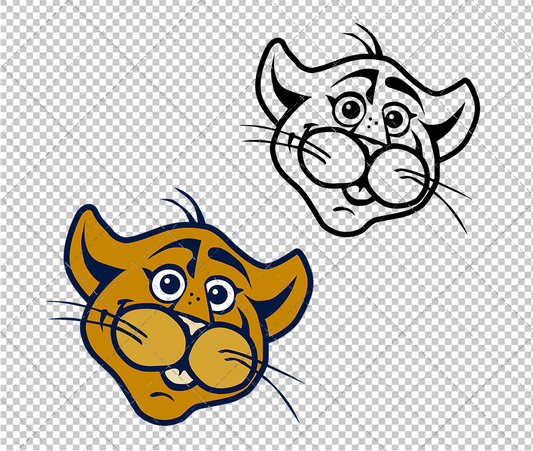 FIU Panthers Mascot 2017 002, Svg, Dxf, Eps, Png - SvgShopArt