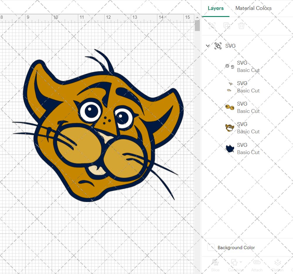 FIU Panthers Mascot 2017 002, Svg, Dxf, Eps, Png - SvgShopArt