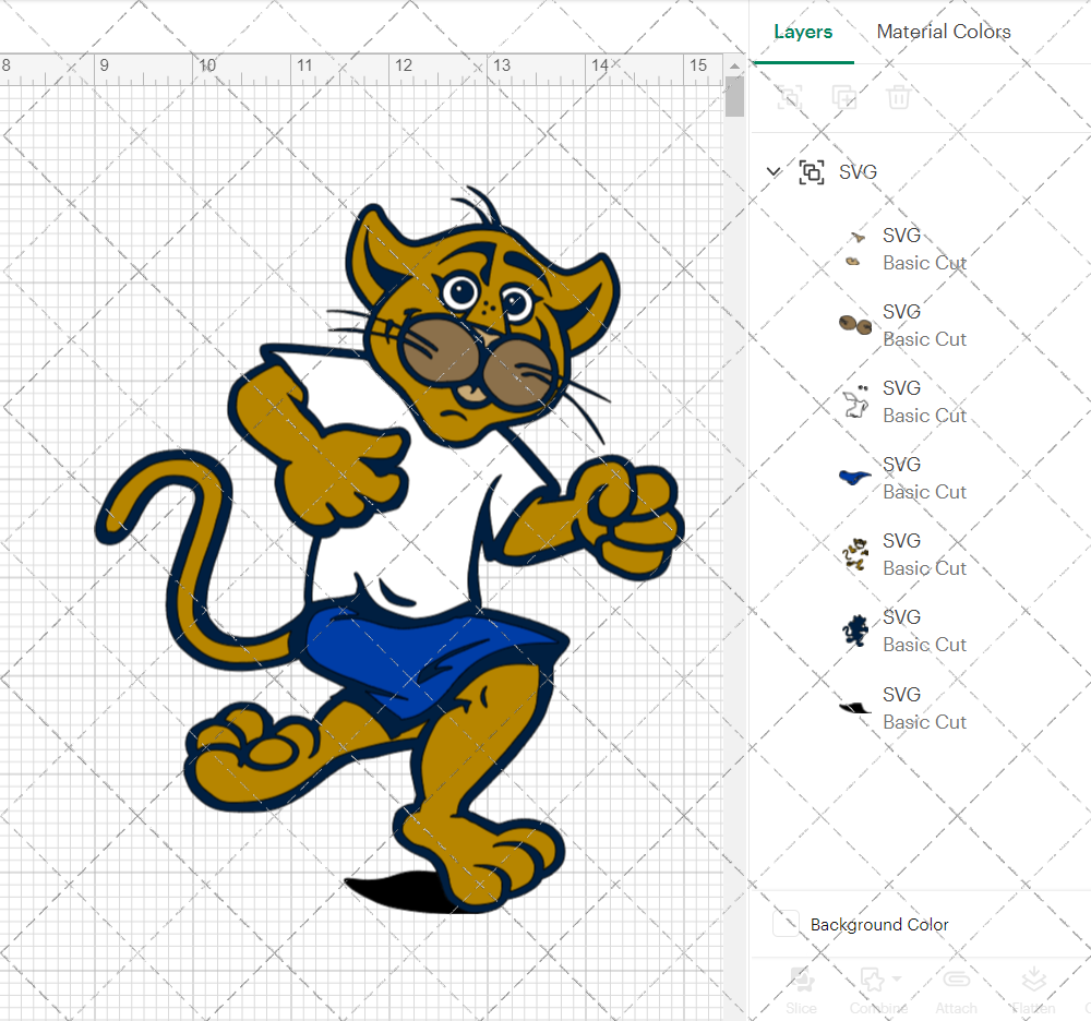 FIU Panthers Mascot 2017, Svg, Dxf, Eps, Png - SvgShopArt