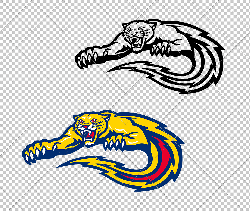 FIU Panthers Secondary 1996 003, Svg, Dxf, Eps, Png - SvgShopArt