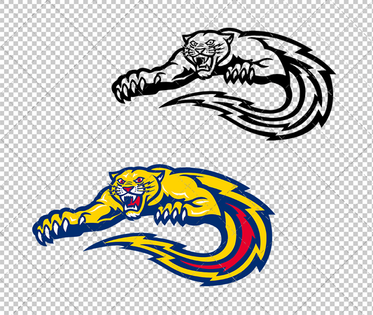 FIU Panthers Secondary 1996 003, Svg, Dxf, Eps, Png - SvgShopArt