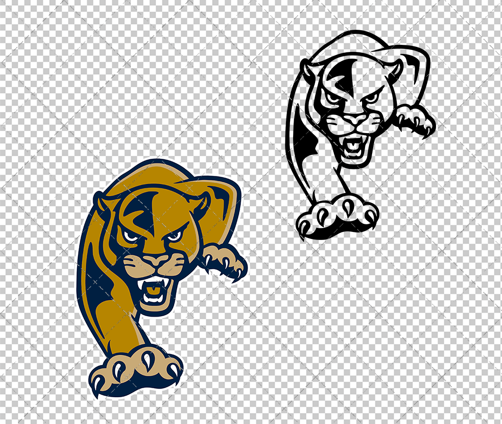 FIU Panthers Secondary 2008, Svg, Dxf, Eps, Png - SvgShopArt