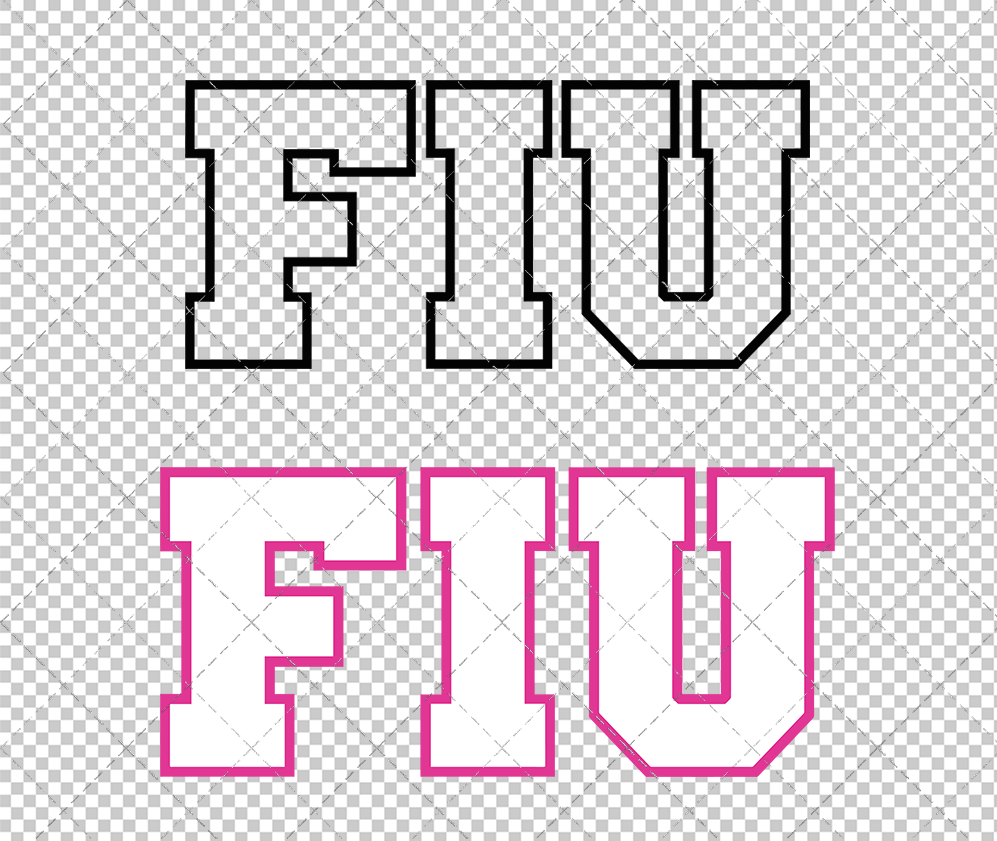 FIU Panthers Secondary Vice Mark 2024 003, Svg, Dxf, Eps, Png - SvgShopArt