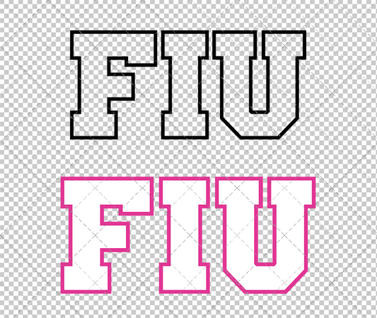 FIU Panthers Secondary Vice Mark 2024 003, Svg, Dxf, Eps, Png - SvgShopArt