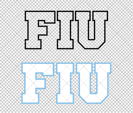 FIU Panthers Secondary Vice Mark 2024 004, Svg, Dxf, Eps, Png - SvgShopArt