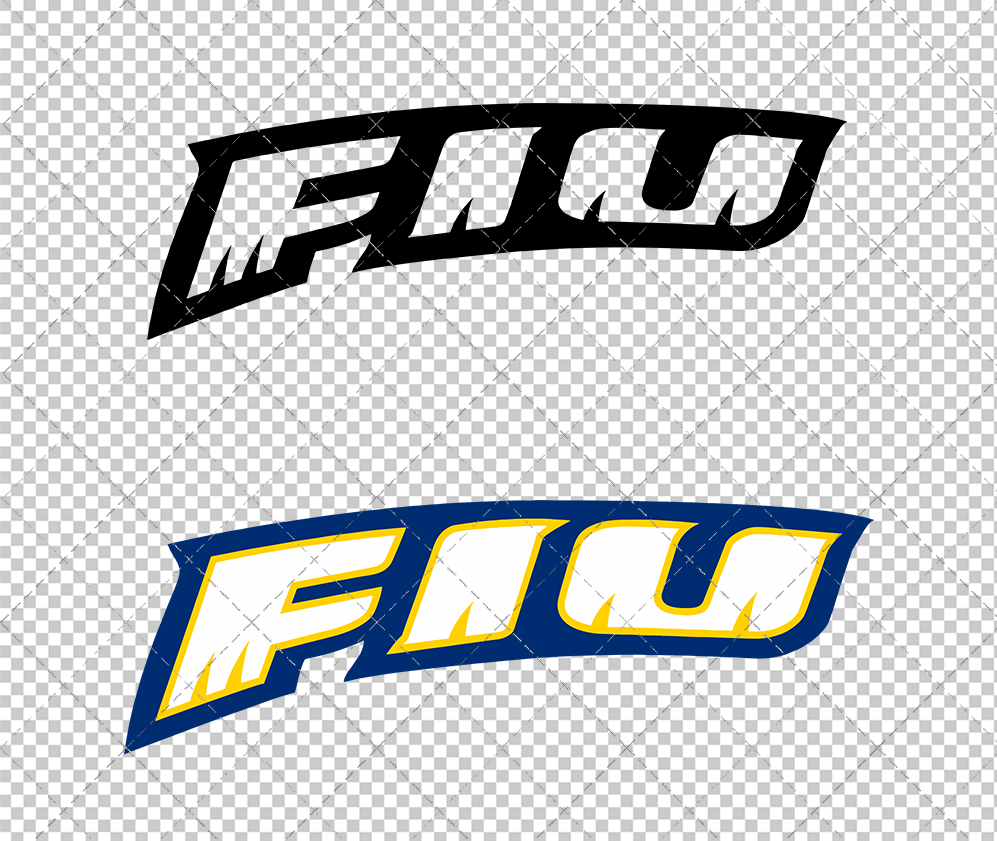 FIU Panthers Wordmark 1996 002, Svg, Dxf, Eps, Png - SvgShopArt