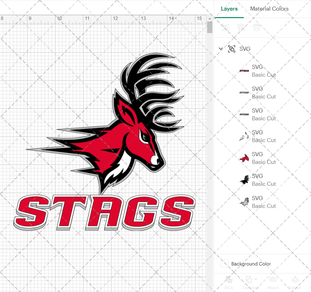 Fairfield Stags Alternate 2002 003, Svg, Dxf, Eps, Png - SvgShopArt