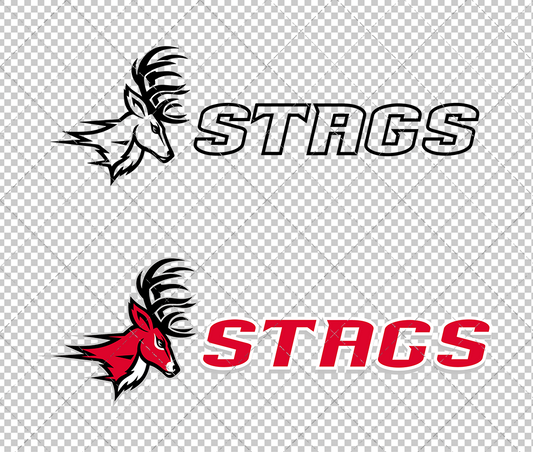 Fairfield Stags Alternate 2002 006, Svg, Dxf, Eps, Png - SvgShopArt