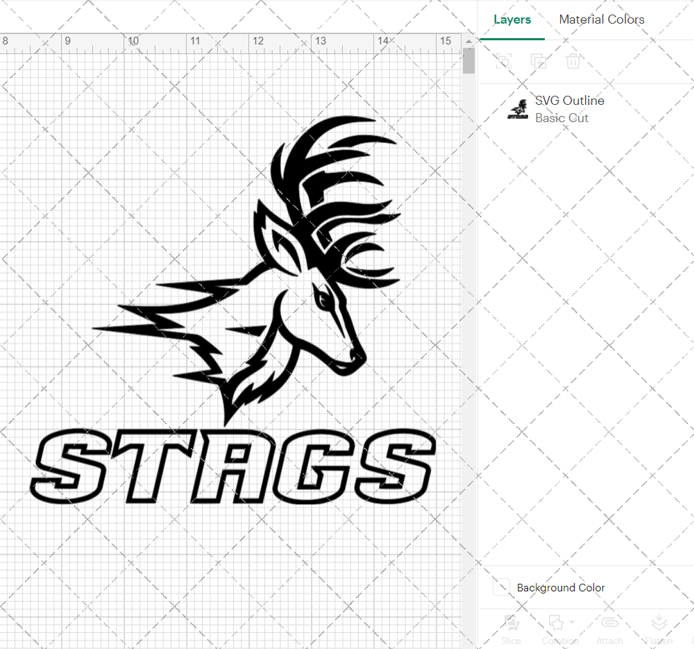 Fairfield Stags Alternate 2002, Svg, Dxf, Eps, Png - SvgShopArt