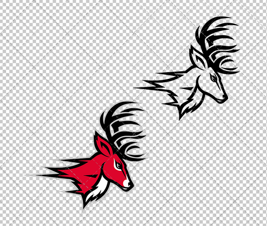 Fairfield Stags Partial Logos 2002, Svg, Dxf, Eps, Png - SvgShopArt