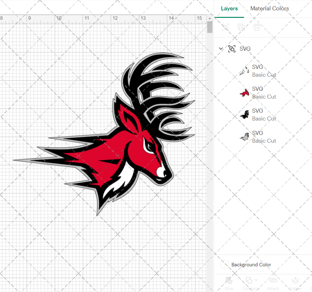 Fairfield Stags Partial Logos 2002, Svg, Dxf, Eps, Png - SvgShopArt