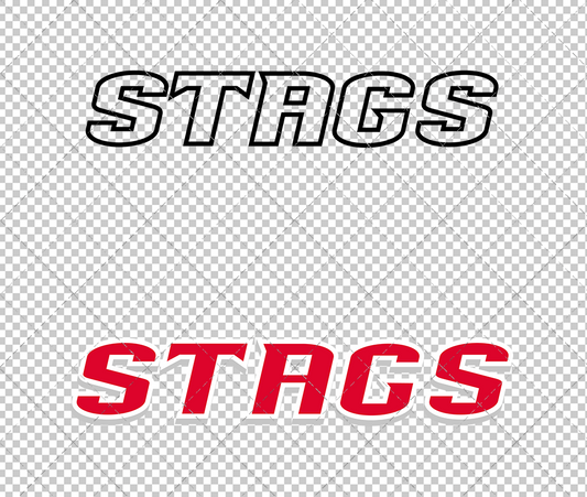 Fairfield Stags Wordmark 2002 006, Svg, Dxf, Eps, Png - SvgShopArt