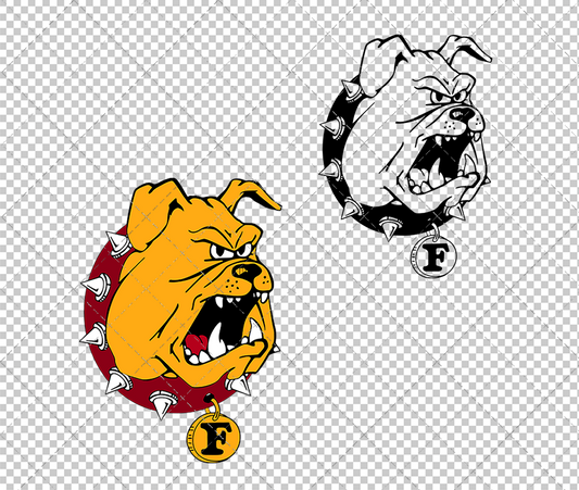 Ferris State Bulldogs 1993, Svg, Dxf, Eps, Png - SvgShopArt
