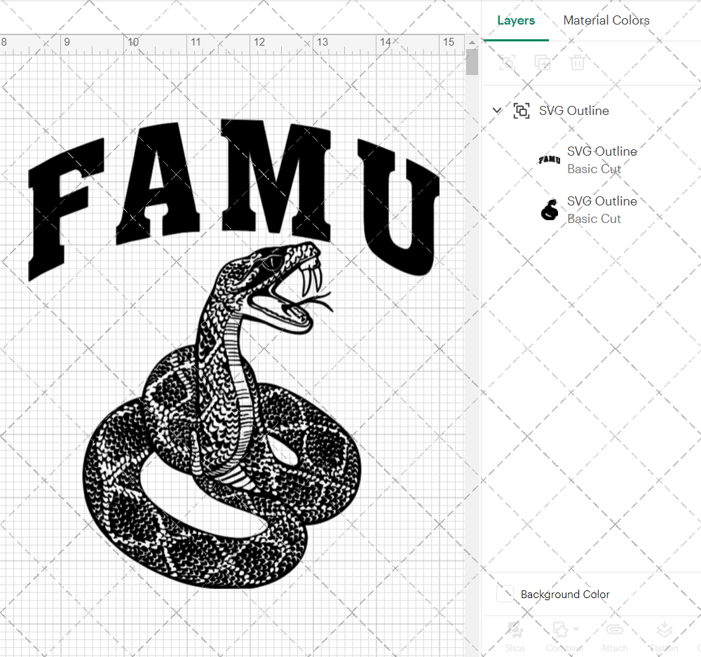 Florida A&M Rattlers 2000, Svg, Dxf, Eps, Png - SvgShopArt