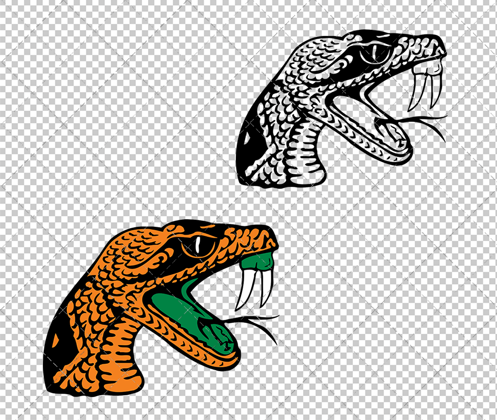 Florida A&M Rattlers 2013, Svg, Dxf, Eps, Png - SvgShopArt