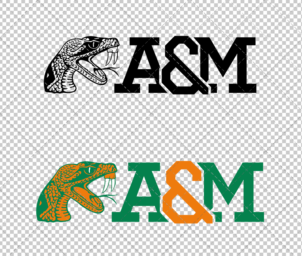 Florida A&M Rattlers Alternate 2013, Svg, Dxf, Eps, Png - SvgShopArt