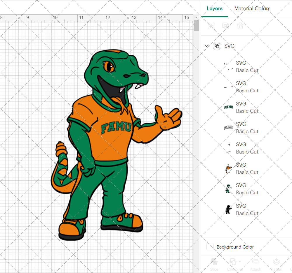 Florida A&M Rattlers Mascot 2013, Svg, Dxf, Eps, Png - SvgShopArt