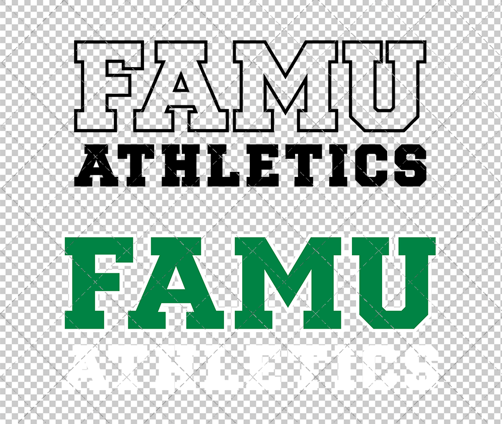 Florida A&M Rattlers Wordmark 2013 007, Svg, Dxf, Eps, Png - SvgShopArt