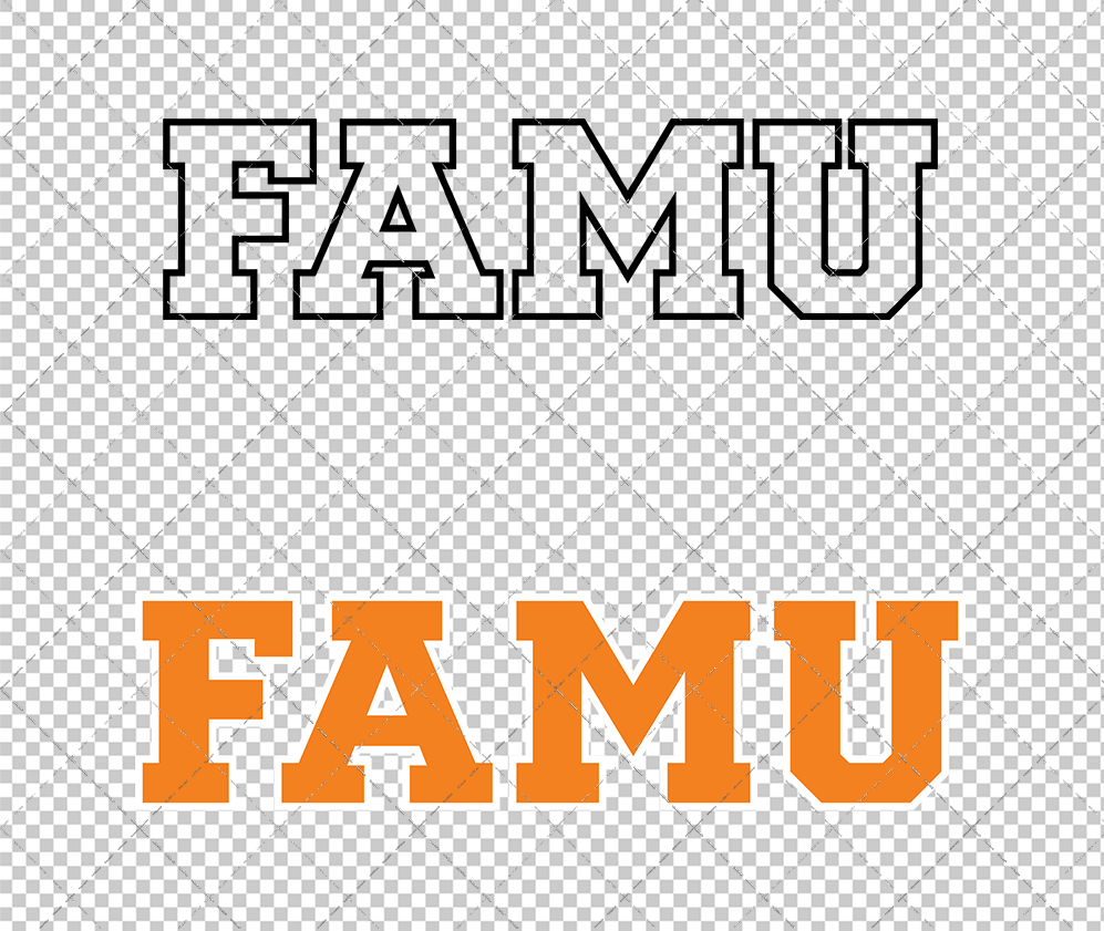 Florida A&M Rattlers Wordmark 2013 015, Svg, Dxf, Eps, Png - SvgShopArt