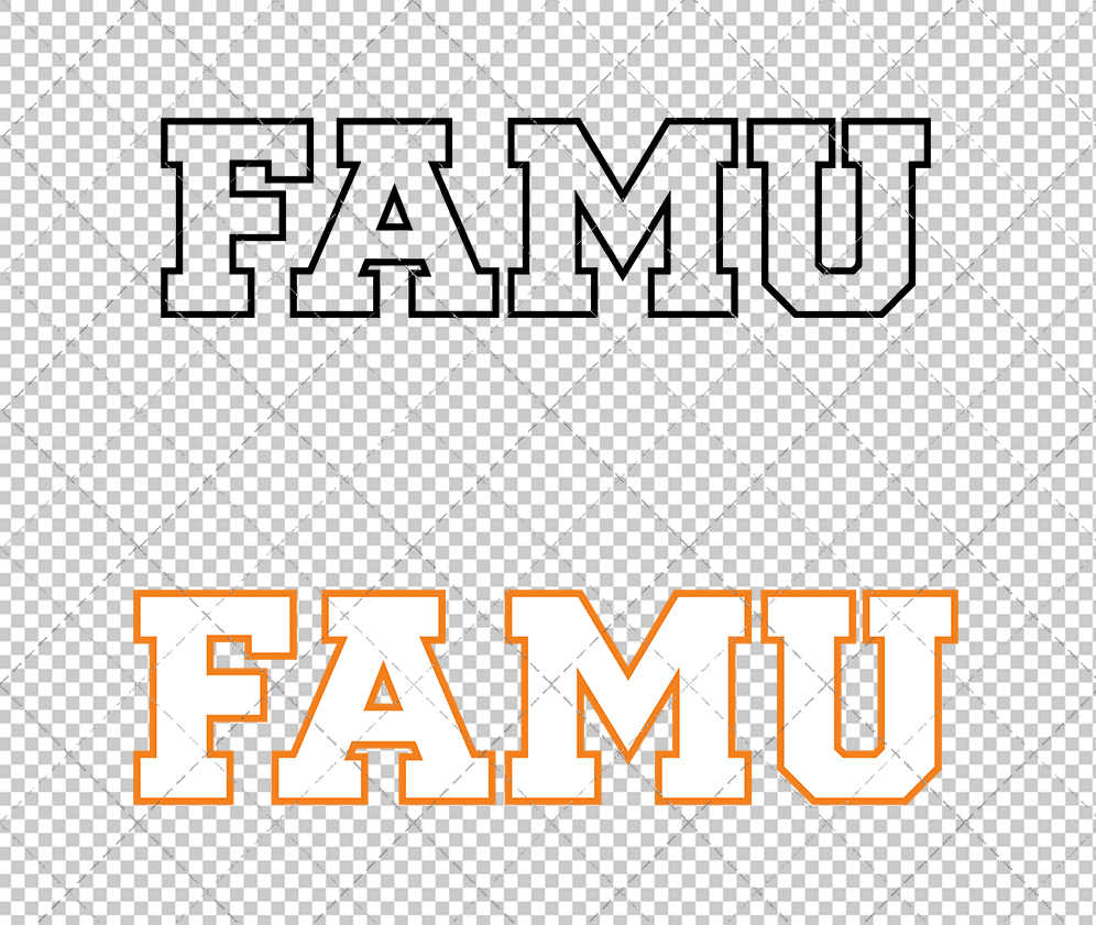 Florida A&M Rattlers Wordmark 2013 016, Svg, Dxf, Eps, Png - SvgShopArt