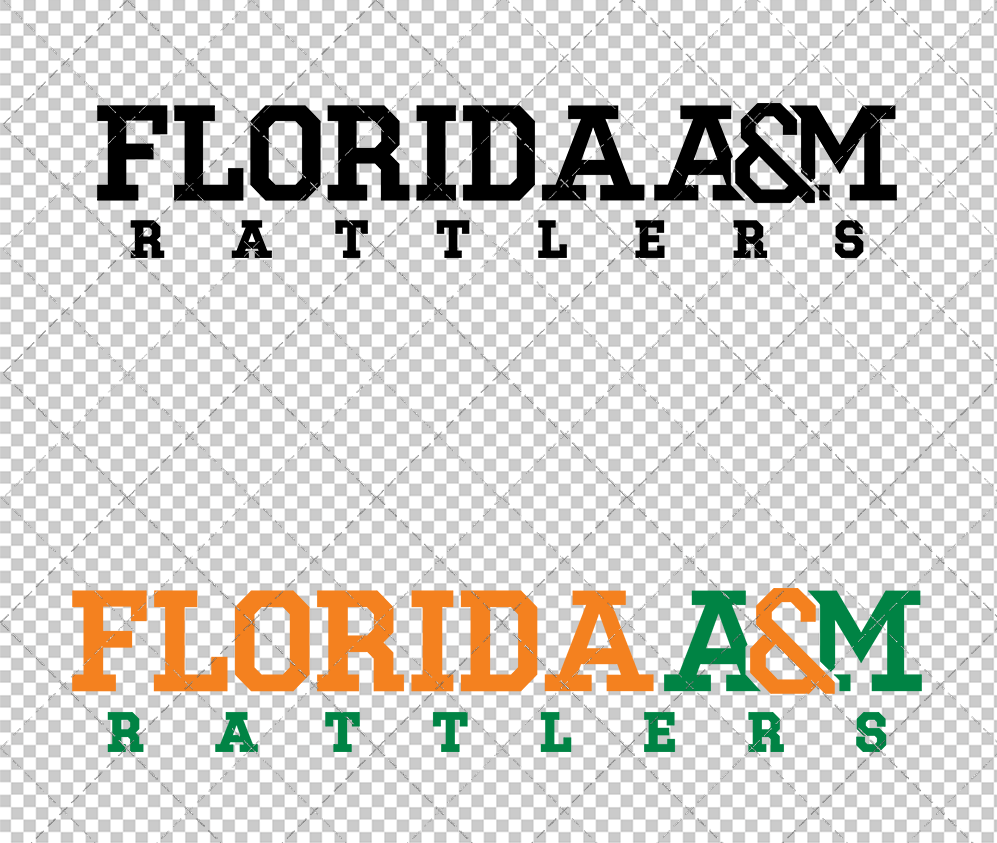 Florida A&M Rattlers Wordmark 2013 022, Svg, Dxf, Eps, Png - SvgShopArt