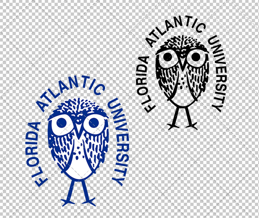 Florida Atlantic Owls 1979, Svg, Dxf, Eps, Png - SvgShopArt