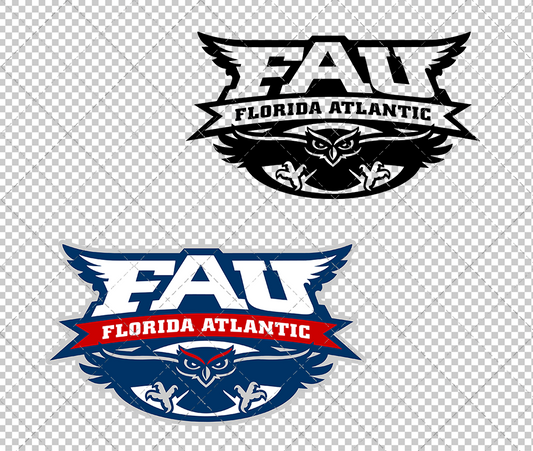 Florida Atlantic Owls 2005, Svg, Dxf, Eps, Png - SvgShopArt