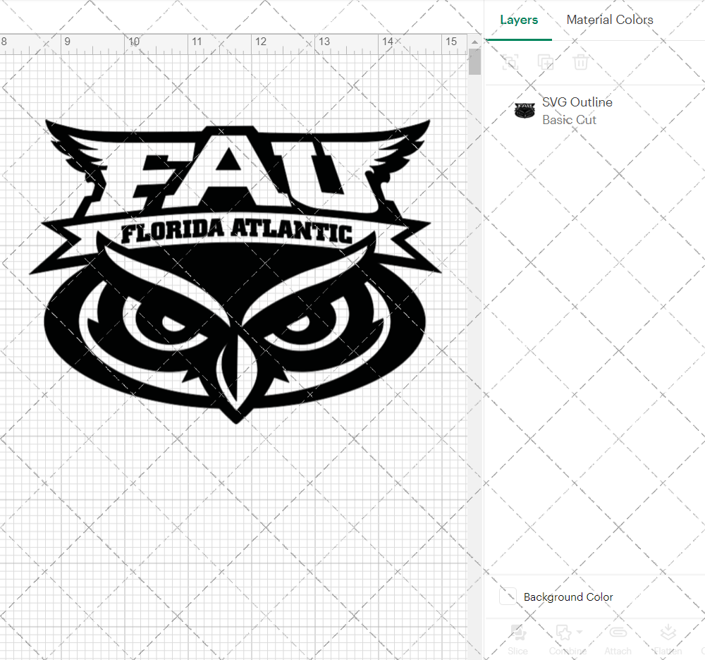 Florida Atlantic Owls Alternate 2015, Svg, Dxf, Eps, Png - SvgShopArt